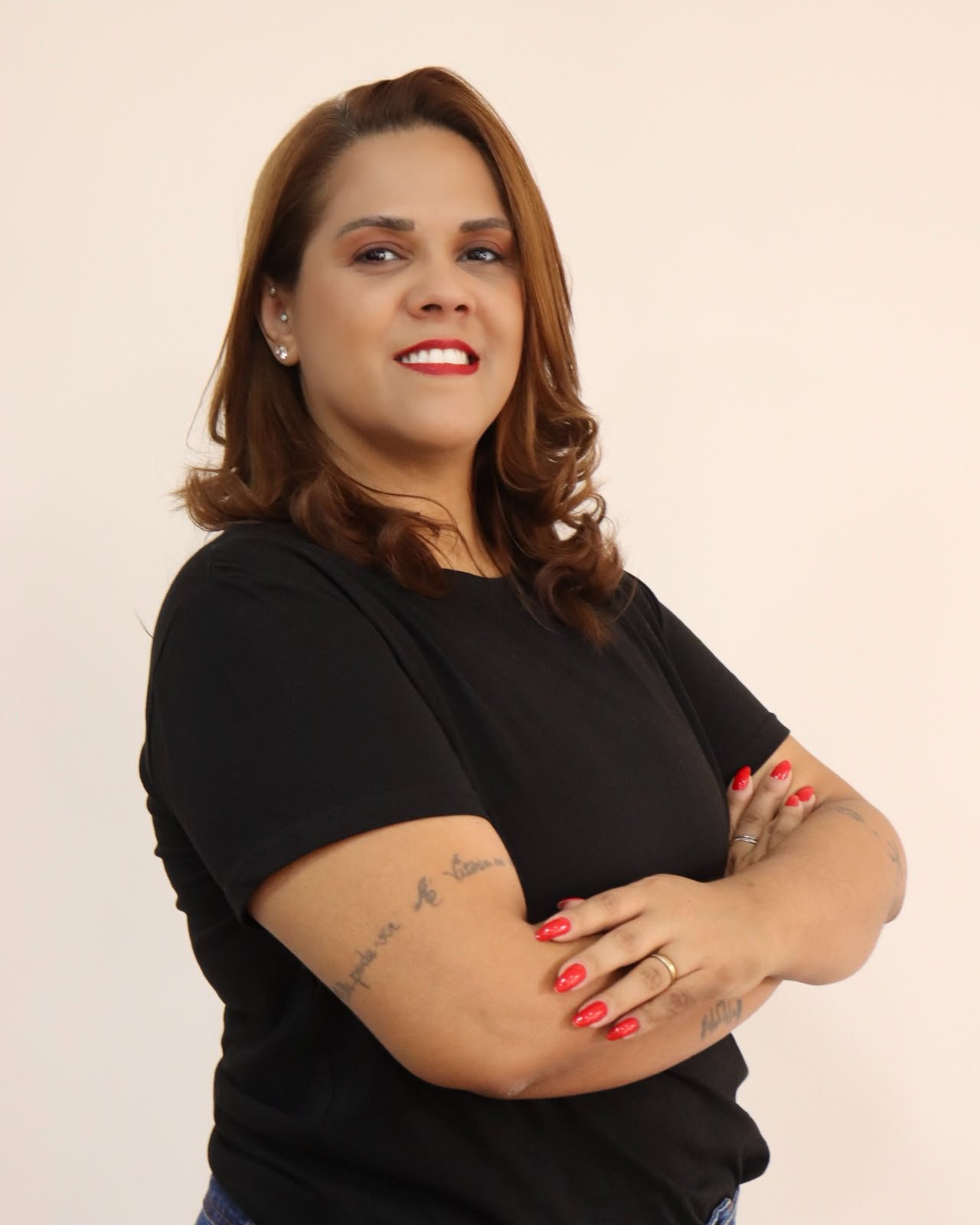Foto da professora Fabiana Azevedo